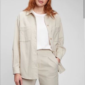 Gap corduroy shacket
